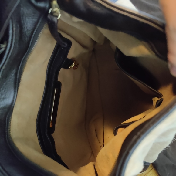 Anthropologie Goldenbleu saddlebag - Picture 6 of 11